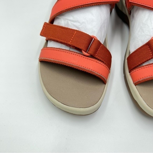 Rockport Women's Trail Technique Multi Coral Orange Sport Sandals Shoes Size 6.5 - Picture 5 of 15